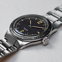Montres mécaniques de loisirs pour hommes personnalisables avec mouvement automatique japonais NH35 36, résistance à l'eau 20ATM