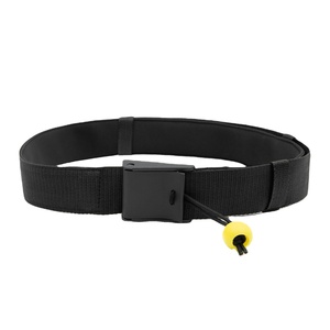 Koetsu เข็มขัดแพดเดิลบอร์ดผ้าอ๊อกซ์ฟอร์ดทนทาน-หัวเข็มขัดปลดเร็วและเชือกดึง, เหมาะกับกระดานโต้คลื่น/เป่าลม, สีดำ - Product Image 1