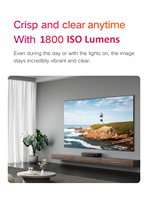 [UE en stock] Formovie Fengmi Theater 4K DLP Tri-Laser Proyector 1800 ISO Lumens Smart Android 11.0 Projecteur Ultra courte portée
