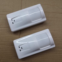 Sensor Gerak PIR dan Microwave Sudut Lebar 12V Berkabel untuk Dinding, Cocok untuk Rumah/Toko/Bank/Hotel