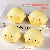 Jouet Squishy en matériau compressible - Jouet sensoriel anti-stress en forme d'animal de dessin animé pour enfants et adultes - Jouets Squishy mignons en gros