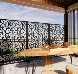 Autoportante Mobile Office Privacidade Tela Estilo Moden com Laser Cut Painel <span class=keywords><strong>Waterproof</strong></span> Mobile Room Divisor - Product Image 4