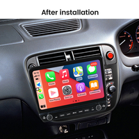 Para Honda Civic EK3 EK4 EK9 1995-1999 Android 12 Monitor de coche carplay DSP RDS GPS construido en 2din radio reproductor de dvd 5,1 HIFI
