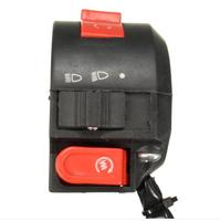 Interrupteur de démarrage et d'arrêt gauche pour scooter chinois, VTT, quad avec guidon de 7/8 pouces (22 mm) et 8 fils