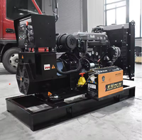 Générateur de chantier refroidi par eau, type ouvert, 30 kW, 50 kW, 100 kW, silencieux, entretien facile, panneau de commande numérique