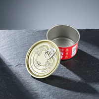 Boîte de conserve personnalisée 185g 307*111, 2 pièces, emballage métallique de qualité alimentaire, boîtes de conserve vides pour thon avec couvercles faciles à ouvrir 307