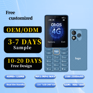 P60 tutti compatibili con la società di base 4G tastiera per telefono Mobile Volte supporto piccolo Touch Screen telefono 4G Feature Phone - Product Image 4