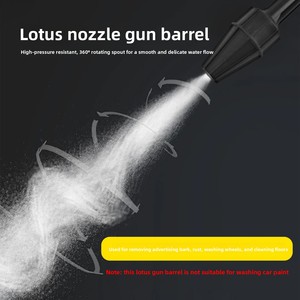 Pistolet de lavage haute pression électrique Kaikarai K2k3k4k5k6k7 avec lance rotative, tuyau de 5/10m et batterie 8000mAh - Product Image 3