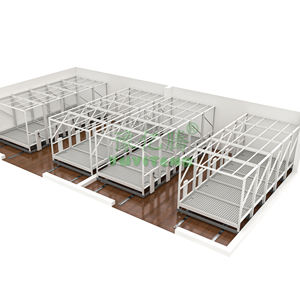 Système de jardin vertical <span class=keywords><strong>mobile</strong></span> agricole <span class=keywords><strong>Serre</strong></span> hydroponique <span class=keywords><strong>Mini</strong></span> système de culture NFT facile à assembler Culture de légumes - Product Image 2