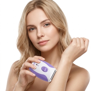 Épilateur professionnel pour femmes, machine à poils rechargeable, mini épilateur indolore Kemei Km-280R, rasoir portable pour femmes - Product Image 5