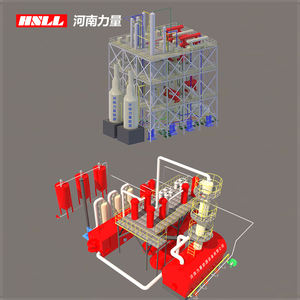 Kontinuierliche 20T-100T tägliche Rohöl raffinerie anlage Rohöl zu Diesel Benzin und Grund öl destillation maschine - Product Image 2