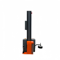 Robot intelligent autonome Orange 2400, machine d'emballage robotisée entièrement automatique pour palettes, machine d'emballage de palettes, enrouleur de palettes
