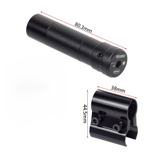 LAMBUL <strong>Pipe</strong> Mounted Red Laser Sight Scope Outdoor Affordable Luxury Sports <strong>Hunting</strong> Aiming Sights QQ Clip Mini Red Laser Sight - Product Image 6
