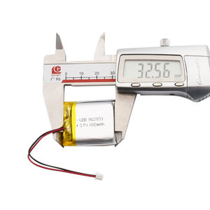 902831 3.7V 800mAh <span class=keywords><strong>Lithium</strong></span> <span class=keywords><strong>Polymer</strong></span> Pin có thể sạc lại Li ion di động cho Tai nghe bluetooth đồ chơi Wearable thiết bị điện tử OEM tùy chỉnh - Product Image 6