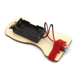 Linterna de mano de madera Star Riverbank, kit de ciencia DIY para niños, juguete educativo, modelo con ensamblaje de luz a pilas - Product Image 5
