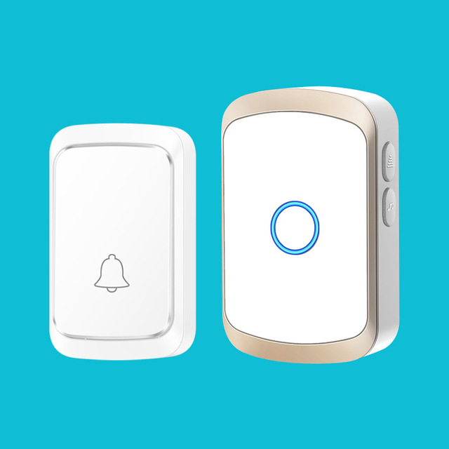 Wireless Battery-Powered Outdoor Doorbell Plug-in Free 300m Long-Distance Home Pager Low Consumption Easy Installation Apartment
