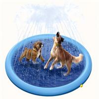 Tapis de jeu aquatique gonflable de 1,5 m pour enfants, jouets aquatiques d'extérieur pour bébés, tout-petits, garçons et filles