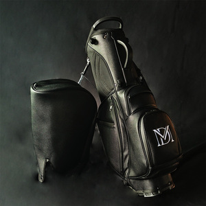 <span class=keywords><strong>Bolsa</strong></span> <span class=keywords><strong>de</strong></span> <span class=keywords><strong>Golf</strong></span> JBoss <span class=keywords><strong>de</strong></span> 5/14 Compartimentos con Logotipo Personalizado, Ligera y Duradera, <span class=keywords><strong>de</strong></span> Cuero PU, Impermeable, Negra, para Hombre - Product Image 3