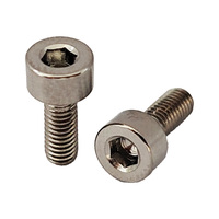 Baut Titanium GR5 M3*8mm, Kepala Silinder CNC, Baut Soket Hex, Harga Pabrik, Baut Allen Kepala Cap