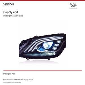 Conjunto de Faros Delanteros para Mercedes Benz Clase S W222 2014-2018 Configuración fotografiada - Product Image 4