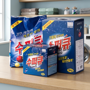 Detergente en Polvo Ecológico Hecho en Corea para Ropa, Fragancia Natural, Alta Calidad, Super Q, Bien Hecho, Superventas - Product Image 2
