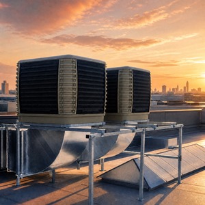 JHCOOL 3KW 30000m3h Industrial Air Conditioner Desert Water Cooler Evaporative Air Cooler Axial Fan Type Air Conditione - Product Image 6