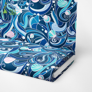 Hot Selling New Liberty Designs Sea&amp;Seashell <strong>Printed</strong> <strong>Fabrics</strong> 100% Cotton <strong>Fabric</strong> for Garment - Product Image 4