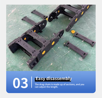 Hersteller Handels preis PA66 Hochwertige 10*15 Small Series Nylon Drag Chain Tank kette
