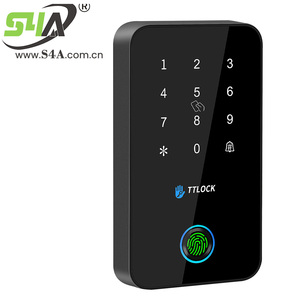 S4A TTLOCK APP MJ03F empreinte digitale contrôle d'accès système <span class=keywords><strong>de</strong></span> porte ouvre Bluetooth porte électrique clavier 13.56Mhz mot <span class=keywords><strong>de</strong></span> passe étanche - Product Image 2