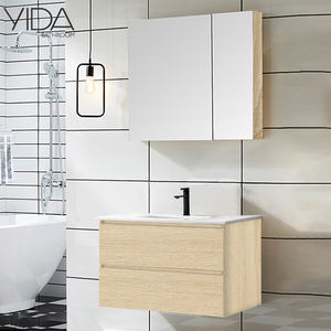 Beste Prijs Multiplex Ijdelheden Moderne Badkamermeubel Hout Met Led Spiegel - Product Image 5