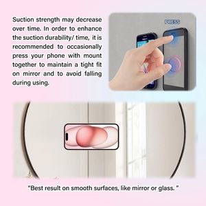 Support à ventouse en silicone double face durable et écologique, design contemporain à forte adhérence pour selfies et vidéos – Meilleure vente - Product Image 4