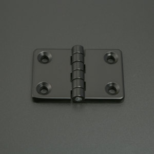 Bisagra de Puerta Negra Personalizada CL019 <span class=keywords><strong>con</strong></span> Orificio, Cierre para Puerta de Gabinete, Aleación de Zinc - Product Image 2