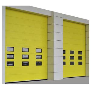 Section aérienne portes pliantes entrepôt isolation acier <span class=keywords><strong>sectionnel</strong></span> porte à rabat automatique porte de <span class=keywords><strong>garage</strong></span> coulissante industrie isolée - Product Image 1