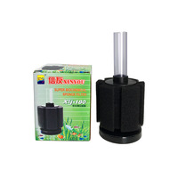 2024 luxe écologique 25W 220v Aquariums filtre écumoire biochimique PP animaux aquatiques Wn réservoir éponge filtre en plastique