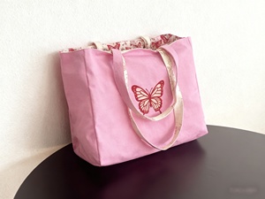 <span class=keywords><strong>Borsa</strong></span> Tote Grande Capacità con Logo Personalizzato, <span class=keywords><strong>Borsa</strong></span> a Spalla da <span class=keywords><strong>Donna</strong></span>, <span class=keywords><strong>Borsa</strong></span> da Viaggio Ricamata in Tela Naturale Extra Large - Product Image 3