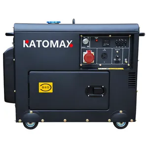 small 5000w silent diesel generator quick delivery date factory price