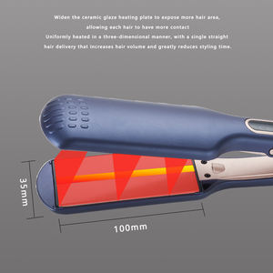 VOAUN-Fer à lisser LED en céramique V-2140 et bâton à friser, planche à repasser électrique à double usage, application pour maison hôtel pour femmes - Product Image 6