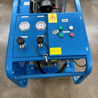 Compresseur d'air haute pression 200L 300bar 4500psi pour plongée sous-marine, lutte contre l'incendie, paintball, industrie, arrêt automatique, minuterie automatique