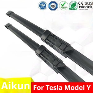 ใบปัดน้ำฝนแบบนุ่ม26 "+ 20" ทุกขนาดสำหรับ Tesla Model Y ที่ปัดน้ำฝนแบบไม่มีโครงแบนยางธรรมชาติ - Product Image 2