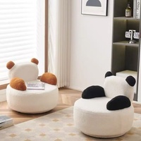 Canapé paresseux moderne et minimaliste, confortable et doux, pour enfants et animaux domestiques, coin lecture multifonctionnel électrique, motif dessin animé mignon pour salon