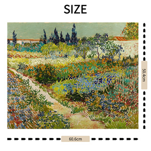 Reproducción a Nivel de Colección del Museo de la <span class=keywords><strong>Pintura</strong></span> 'Arles' de Vincent Van Gogh, Impresión Digital de Alta Definición en Lienzo - Product Image 2