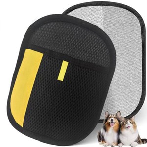 Gants de toilettage pour animaux de compagnie Keguang 24x18x2cm pour chiens et chats avec design en maille - Product Image 4