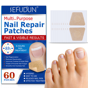 SEFUDUN Patchs de Soin Réparateur <span class=keywords><strong>pour</strong></span> <span class=keywords><strong>Ongles</strong></span> 8h Nuit Anti-Fongique Autocollants <span class=keywords><strong>pour</strong></span> <span class=keywords><strong>Ongles</strong></span> <span class=keywords><strong>des</strong></span> Pieds Régénération <span class=keywords><strong>des</strong></span> <span class=keywords><strong>Ongles</strong></span> Logo Personnalisé Vente Directe Usine - Product Image 5