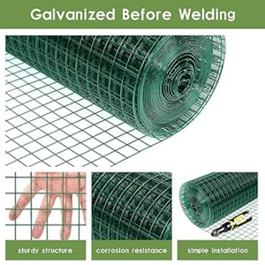 Çiftlik bahçe çitleri için kullanılan PVC kaplama ile sıcak satış yeşil PVC plastik kaplı kaynaklı tel örgü - Product Image 5