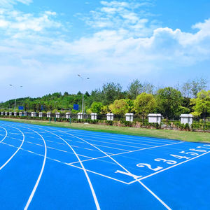 Inolp พื้นปูกีฬามาตรฐานสากล PU เต็มรูปแบบได้รับการรับรองเรื่องไฟและความปลอดภัยสำหรับลู่วิ่งของโรงเรียนของรัฐ - Product Image 1