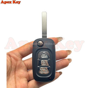 Llave remota plegable para coche ID46 PCF7961 433MHz VA2 para Renault Clio III Master Kangoo Modus Twingo Megane Fluence SM3 Mercedes Smart - Product Image 3