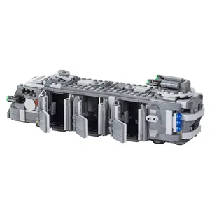 MOC2043 militar 635 Uds película Space Wars Imperial tropa transporte vehículo de combate bloques de construcción compatibles Jutuetes juguetes para niños