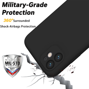 iPhone <span class=keywords><strong>8</strong></span> 7 SE2 11手机壳防震液体硅胶外壳 - Product Image 4