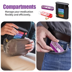 <span class=keywords><strong>28</strong></span> trường hợp <span class=keywords><strong>Pill</strong></span> lưu trữ màu đen <span class=keywords><strong>Pill</strong></span> chủ ngăn kéo hình nhựa <span class=keywords><strong>Pill</strong></span> hộp - Product Image 5