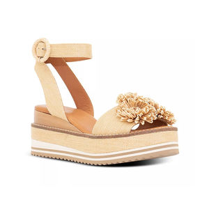 Zeppa con zeppa alla caviglia scarpe <span class=keywords><strong>donna</strong></span> sandali scarpe <span class=keywords><strong>estive</strong></span> piatte - Product Image 1